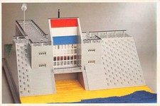Postcard Lego Villa by Frank & Paul Wintermans picture