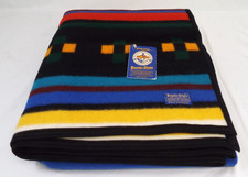 Pendleton Beaver State Silver Springs Wool Robe Blanket 64
