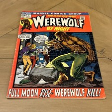 Werewolf by Night #1 1972 Marvel 1st Solo Title Ploog Bronze Horror Low Grade picture