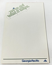Vintage Georgia-Pacific GP Advertising Memo Note Pad