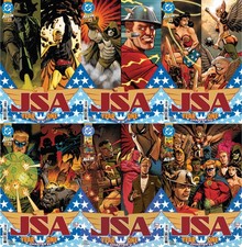 JSA #13 14 15 16 17 18 Cover A Dave Johnson JSA Year One Full Set picture