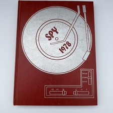 Vintage 1978 Spy Mary D. Bradford High School Year Book Kenosha, Wisconsin picture