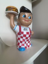 Vintage 1999 Coin Piggy Bank Bobs Funko Elias Bro BIG BOY w Hamburger 8