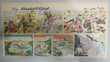 (43) The Phantom Sunday Pages by Lee Falk and Wilson McCoy 1965 Size: Most Third picture