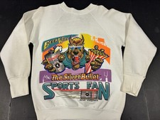 Vintage 1980’s Spuds McKenzie Silver Bullet Sports Fan Dog Coors Light (Size S) picture