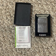 Zippo Regular Street Chrome Windproof Lighter 207, New In Box, 2015, Made In USA picture
