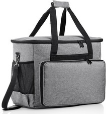 Elsjoy Sewing Machine Carrying Case, Portable Sewing Machine Storage Bag with picture