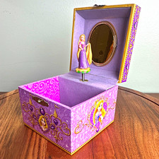 Disney Parks Princess Tangled Rapunzel Music Box “I See The Light” ~ WORKING  picture