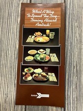 Amtrak 1983 Dining Aboard Brochure