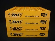 4 Bic Empty Display Tray For 50 Regular size Lighters Counter Top Rack (Used) picture
