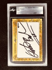 Adam Baldwin 2018 Leaf Cut Signature signed card slab 1/1 JSA Firefly Serenity picture
