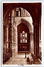 Prince Arthur's Chantry Worcester Cathedral England Vintage Photo Postcard picture