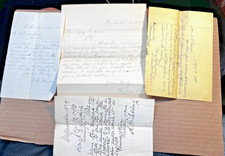 Lot of 4 Mellenville NY Handwritten 1883-1899 Signed Legal Letters picture