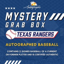 Mystery Grab Box - Texas Rangers MLB Baseball Autographed Ball picture
