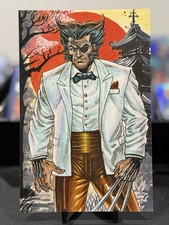 Topps 2026 Marvel Vault Wolverine Original Sketch Box Topper Auto 1/1 sketchRare picture