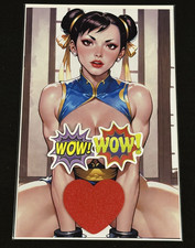 Keys Comics #1 Chun Li Streetfighter Cosplay Naughty Nude VIRGIN Variant ltd 100 picture