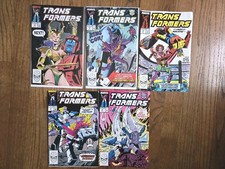 Low Print Transformers Marvel Comic Lot picture