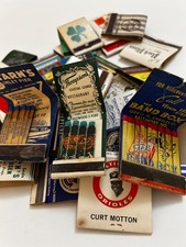 31 Vintage Matchbooks, Feature Matches, Restaurant, resort, travel, Florida, MD, picture