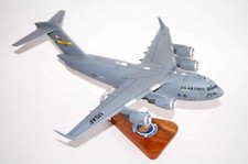 17th Airlift Squadron C-17 Model, 1/116th Scale, Mahogany, Cargo picture