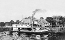 Thomas Edison Steam Boat Caloosahatchee River Florida FL - Reprint picture