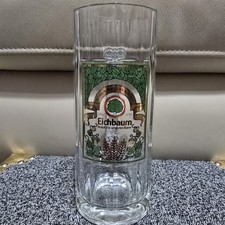 Eichbaum Beer Mug Stein Glass Braut Die Urigsten Biere SAHM .4L picture