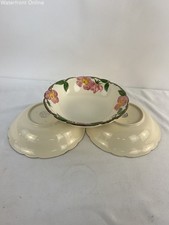 Vintage Franciscan Earthenware Desert Rose Vegetable Serving Bowl 8