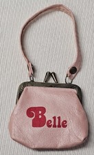 Vintage Peanuts Snoopy Belle Coin Purse Carry Bag Accessory Toy 2.5