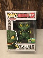 SDCC 2024 Funko Pop Godzilla #1621 Official Con Sticker Exclusive w/ Protector picture
