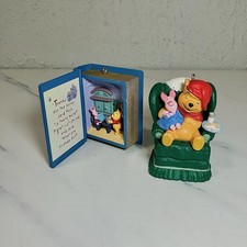 Vintage 1990s Hallmark Keepsake Disney Winnie the Pooh Christmas Ornaments picture