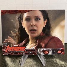 Marvel MCU Avengers Age of Ultron Trading Card #89 Scarlet Witch Wanda Maximoff picture