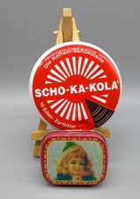SCHO-KA-KOLA Tin + Pill Box, Tin Metal, Germany picture