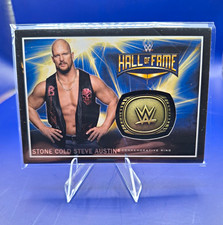 Topps 2016 WWE Stone Cold Steve Austin Hall Of Fame Commemorative Ring  /299 picture