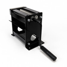 S100 Tobacco Cutter – Manual & Electric – 0.8mm Fine Cut – RYO Black Steel picture