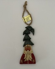 Santa by Whispering Pines Carving Spokane WA Lori Miller Artist NEW Rustic picture
