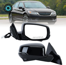 Passenger Side Mirror Compatible with Honda Accord Sedan 2013-2015 with Camer... picture