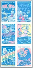 MST3K Ser. 1. Color Proof Sheet Of 6- DVD Menu Art Cards #18, 19, 20, 9, 10 & 11 picture