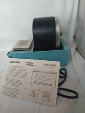 Lortone Model 45C Rotary Rock Tumbler Single Rubber Barrel Lapidar picture