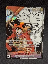 One Piece Monkey D. Luffy OP17-079 FR Leader Manga MINT picture