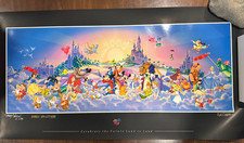 Disney Millennium 2000 Poster Signed Randy Noble Mark McIntire Mark Seppala picture