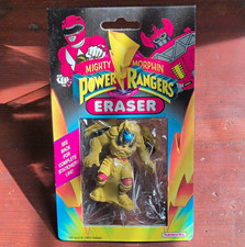 Noteworthy Vintage Goldar Eraser Mighty Morphin Power Rangers MM 1087B 1993 picture