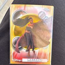 Topps 2026 Topps Chrome Disney Moana Matangi Card #12 Serial #/50 picture