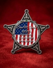 Rare Authentic President Donald Trump USSS Director Sean Curran Challenge Coin picture