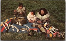 c1960s ALASKA Native Americana Postcard 
