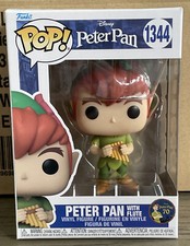 Funko Pop Disney Peter Pan 70th Ann. Peter Pan with Flute #1344 NEW W/PROTECTOR picture