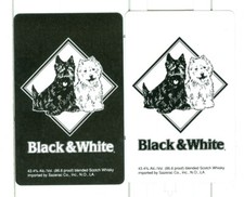 Two Single Playing Card, 
