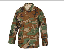 NWT Tru-Spec Basic BDU Jacket, 60/40 Co/Poly, Woodland, Large, Regular 1587005 picture