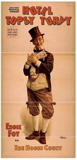 Photo:Hotel Topsy Turvy Eddie Foy Bogus Count 1898 Musical Comedy Poster picture