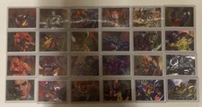 1995 FLAIR MARVEL ANNUAL 24-CARD POWER BLAST SET NM/MINT picture