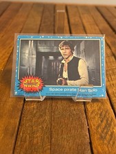 1977 Topps Star Wars #4 Space Pirate Han Solo picture