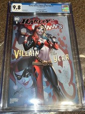 Harley Quinn's Villain of the Year 1, J  Scott Campbell A Variant CGC Graded 9.8 picture